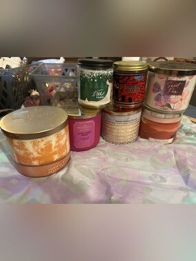 Bath and body works candles